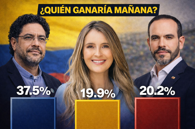¿Quién ganaría si las elecciones fueran mañana? Análisis de la encuesta Guarumo – Marzo 2026