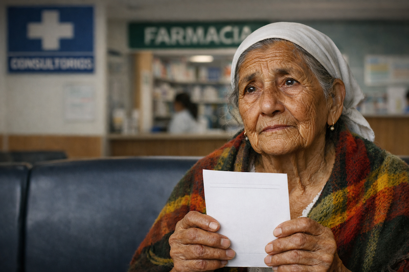 Sin medicamentos y sin tiempo: La deuda letal del sistema de salud con los adultos mayores