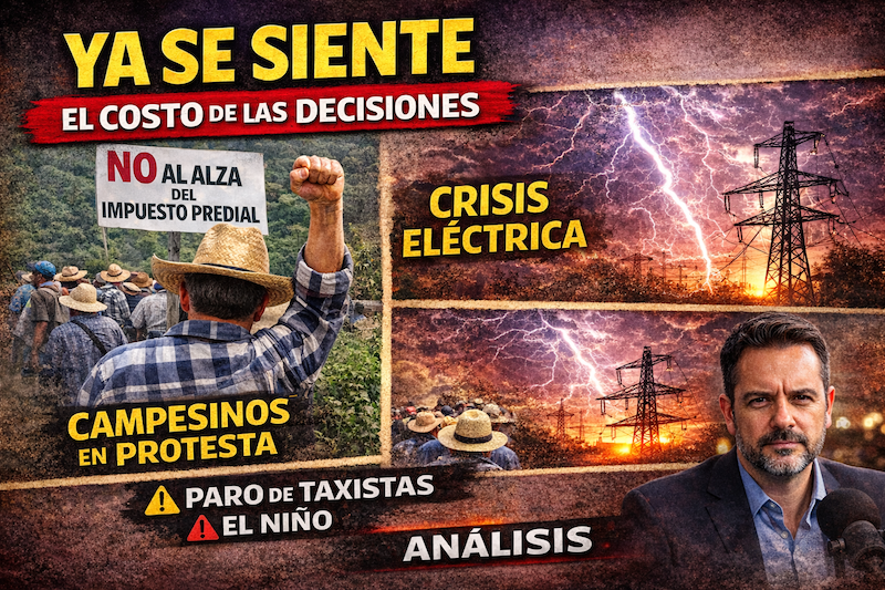 El costo de la improvisación empieza a pasar factura