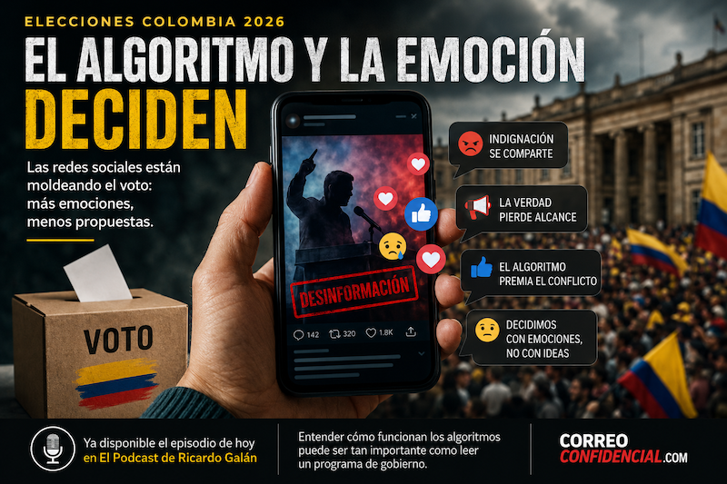 ¿El algoritmo y la emoción deciden las elecciones?
