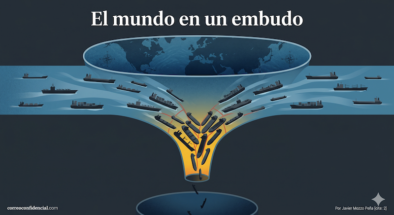 El mundo en un embudo: Ormuz y la guerra por los estrechos