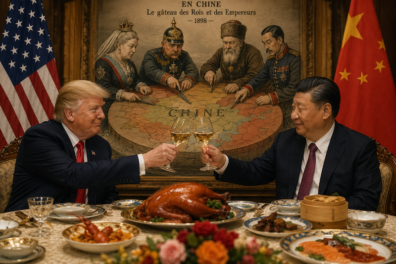 Menú para dos hegemonías: lo que Trump y Xi se sirvieron realmente en China