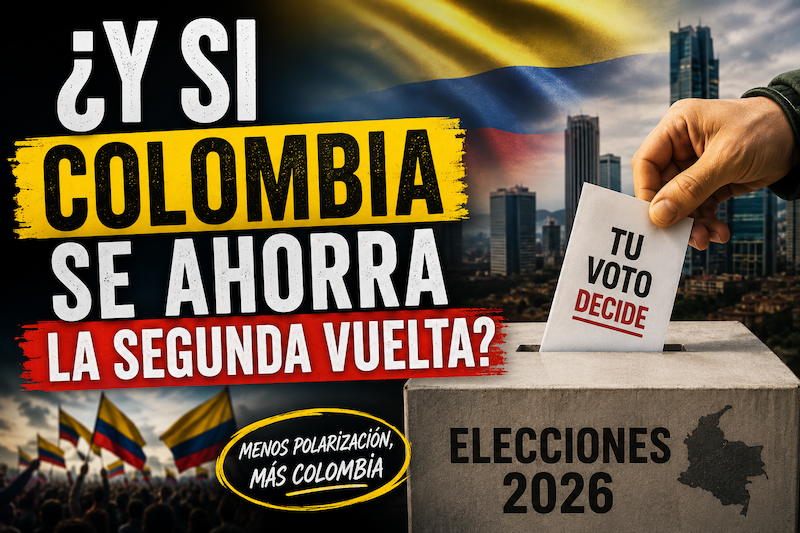 ¿Y si Colombia se ahorra la segunda vuelta?