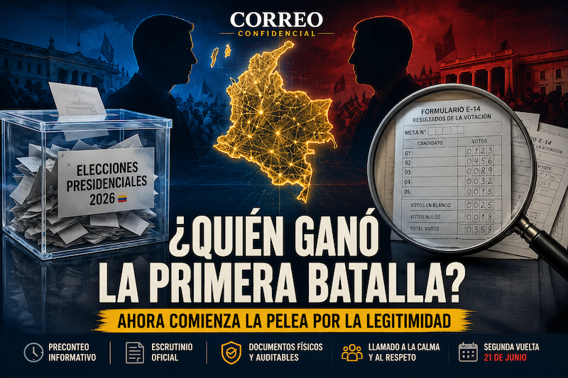 Tras la primera vuelta, comenzó la pelea por la legitimidad de la elección